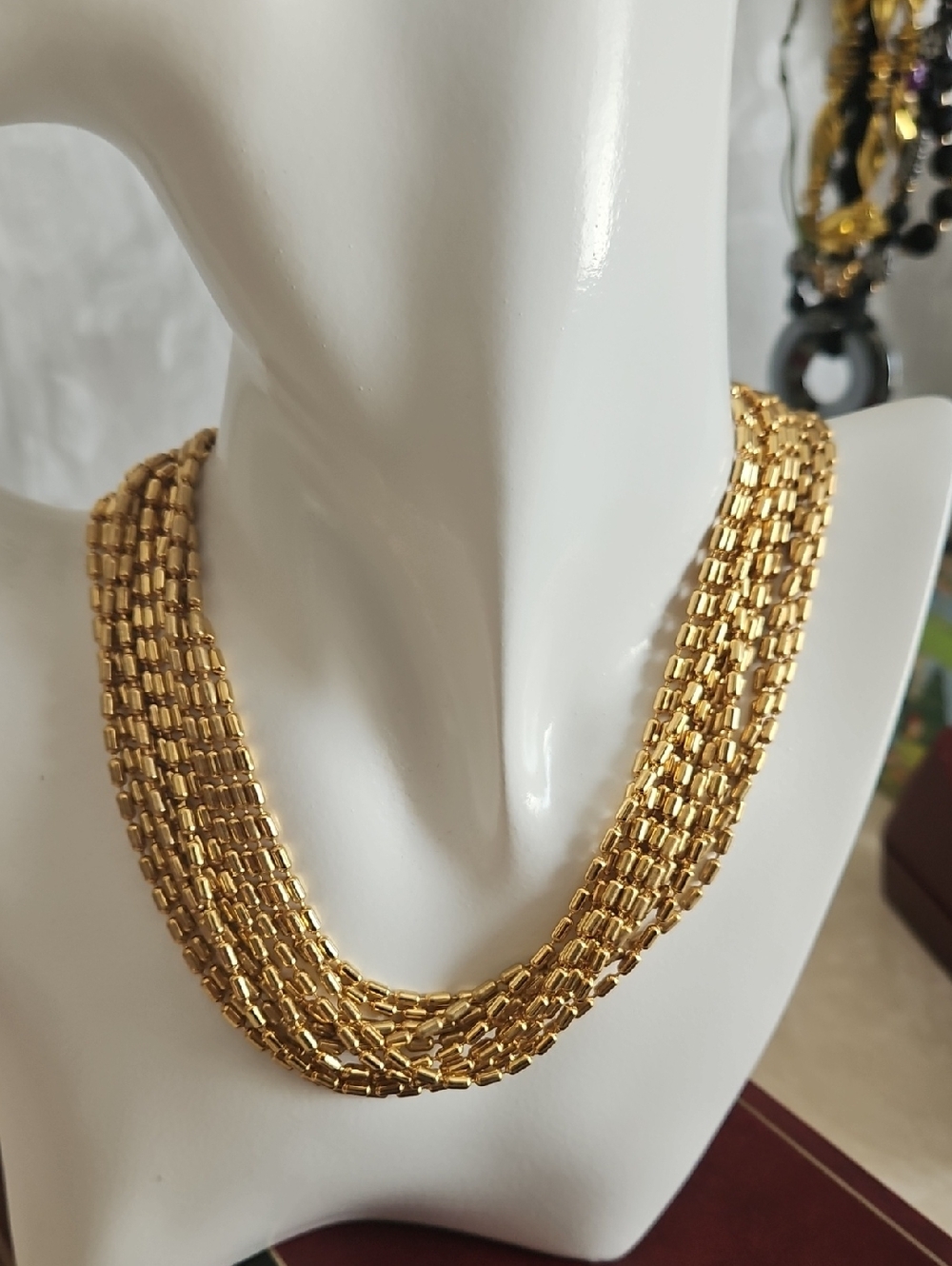 Joan Rivers 3 Strand Wrap Necklace.